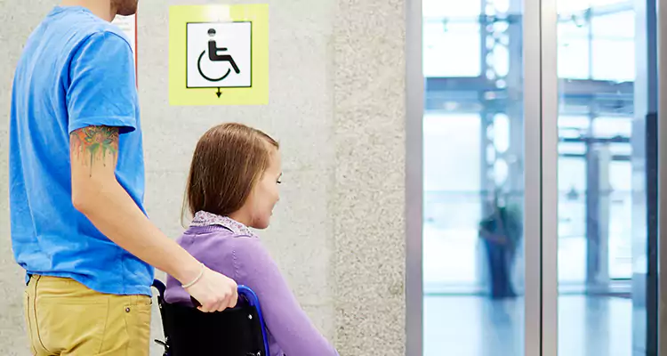 ADA Handicap Door Installation in Bellview, FL