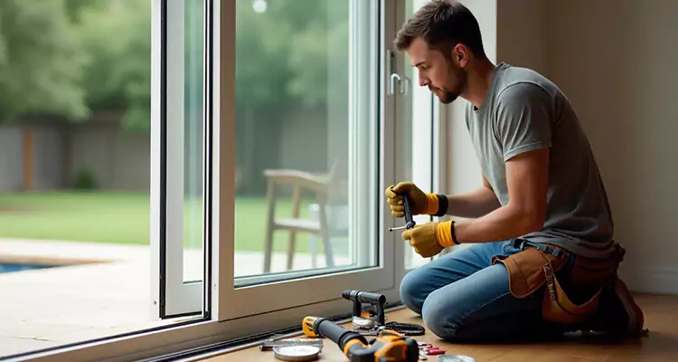 Sliding Glass Door Panel Repair in Bellview, FL